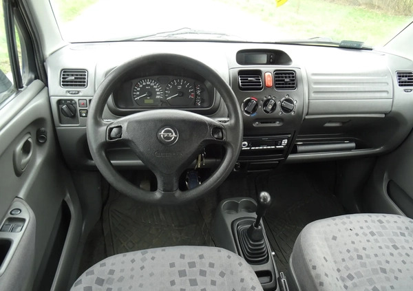 Opel Agila cena 3900 przebieg: 218000, rok produkcji 2000 z Dziwnów małe 46
